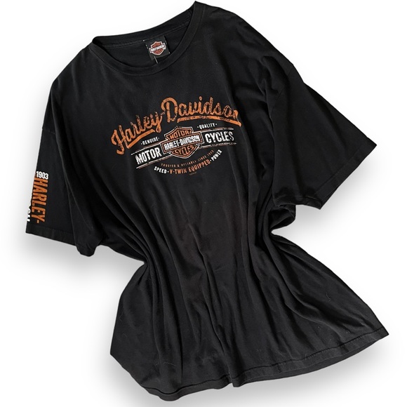 Harley-Davidson Other - Harley-Davidson Graphic Printed Black Tee Shirt